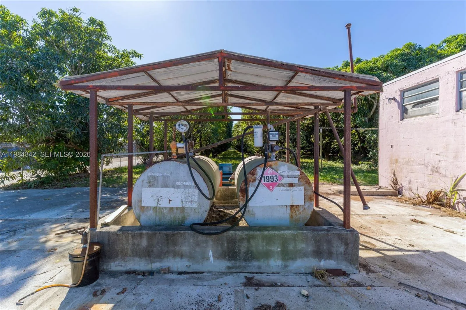 DIESEL AND GAS TANKS