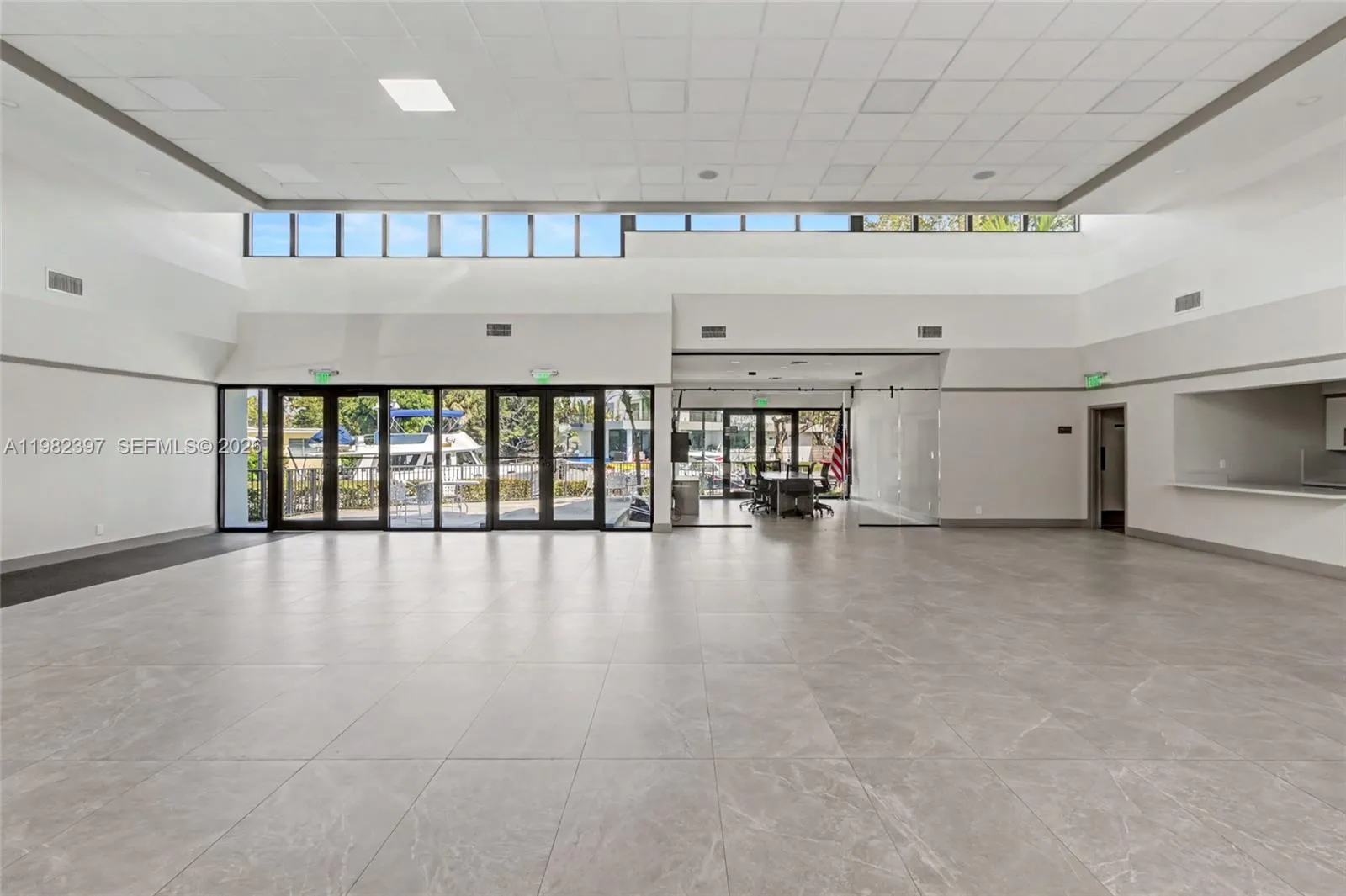 inside community center