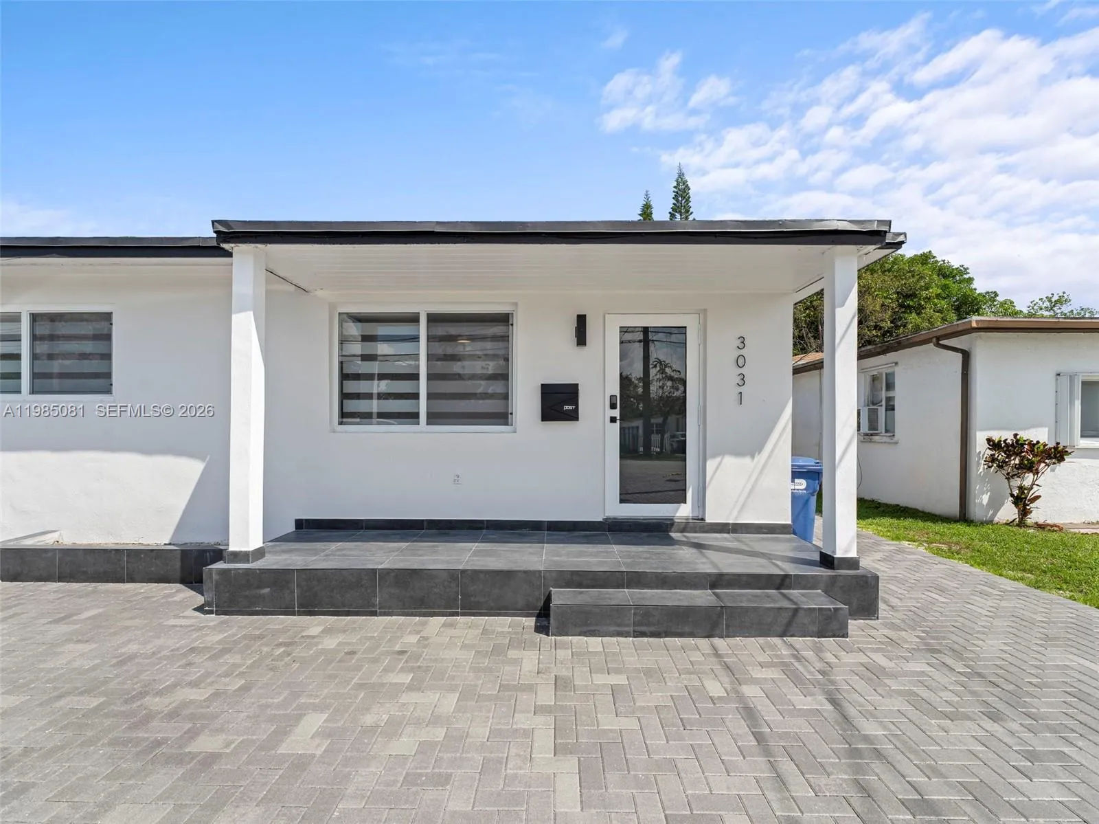 Private Front Entrance.