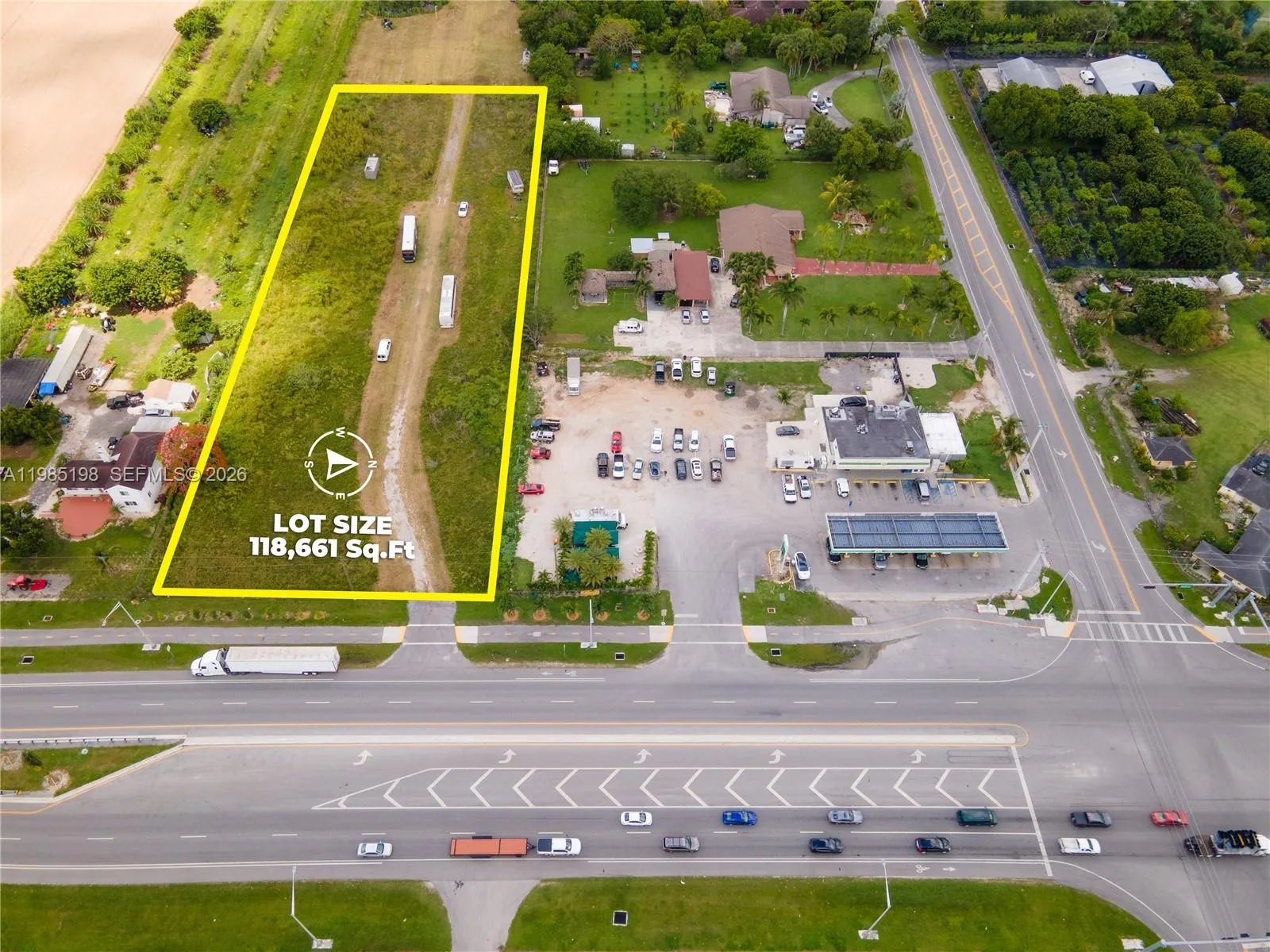 Corner Of Krome Ave & Sw 272 St, Homestead, Fl, Homestead, Florida 33031, ,Land,For Sale,Corner Of Krome Ave & Sw 272 St, Homestead, Fl,A11985198
