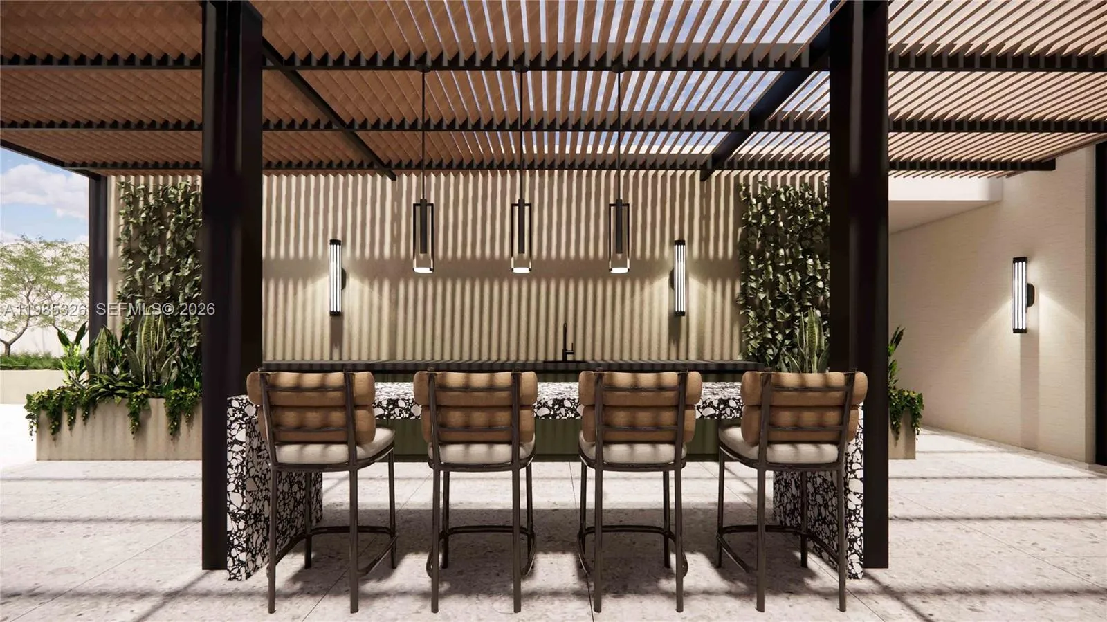 Outdoor Kitchen and Bar