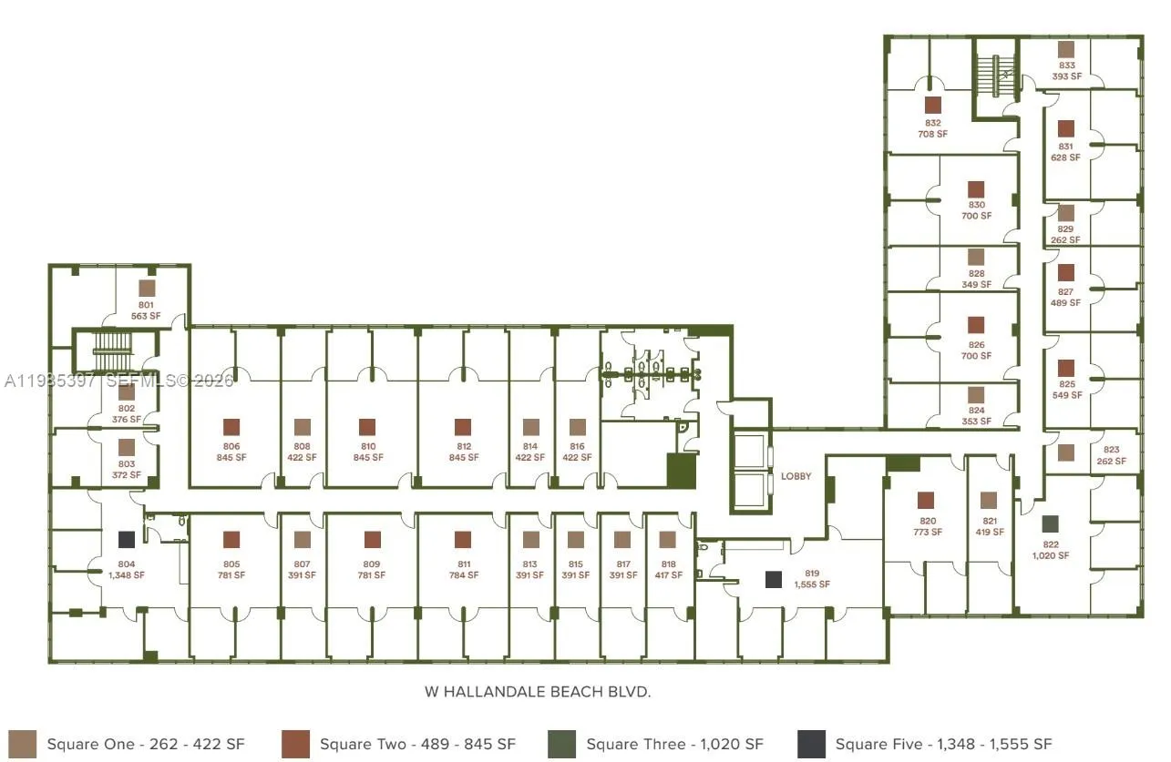 Penthouse Floor plan