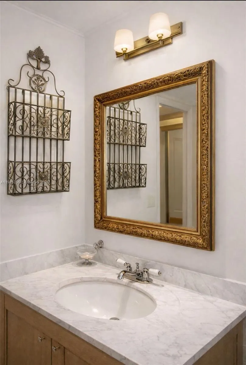 Master Bathroom virtually staged