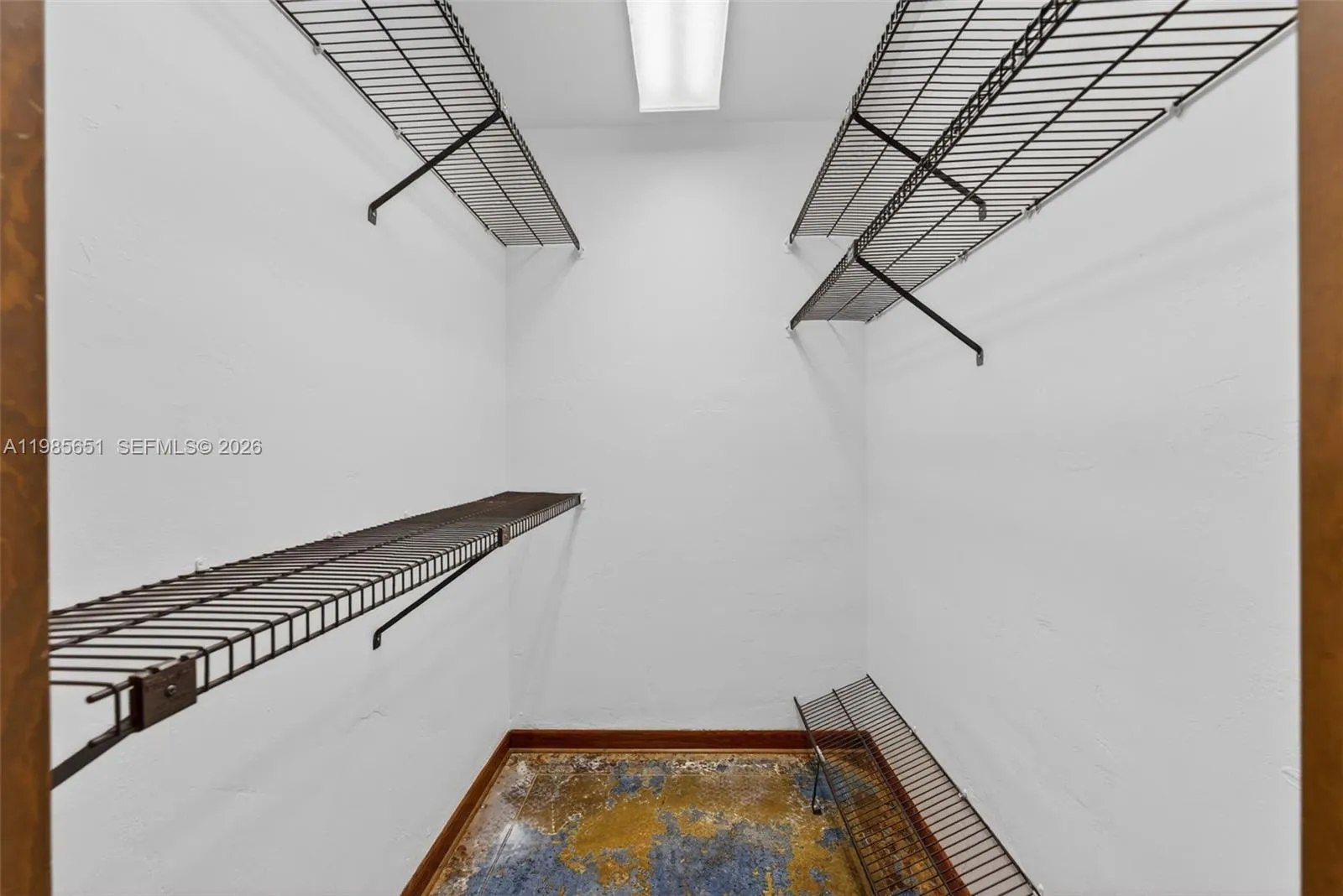 Bedroom #1 walk-in closet