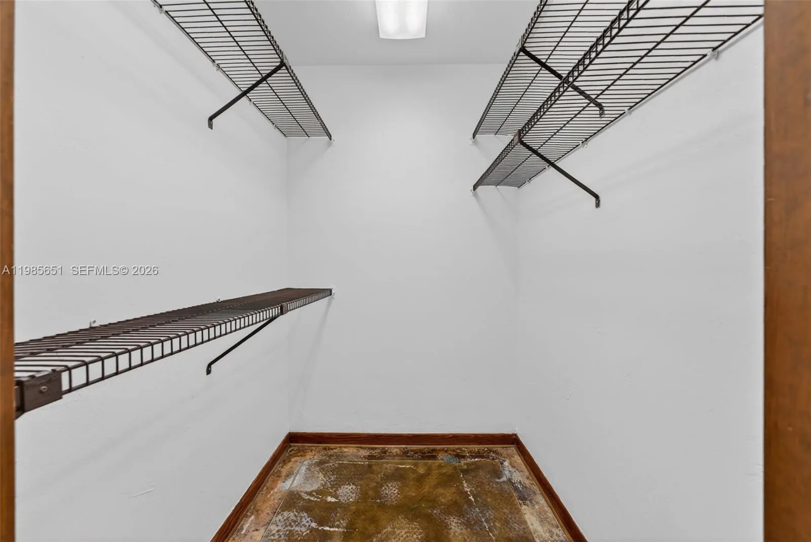 Bedroom #2 walk-in closet