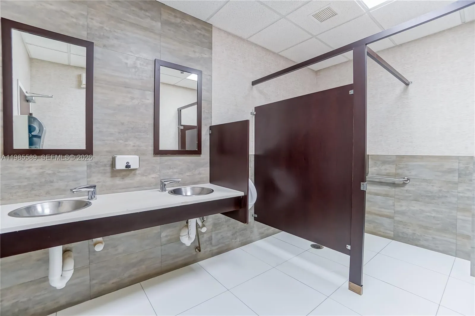 Remodeled Restrooms - Male and Female (Next to the Hallway)