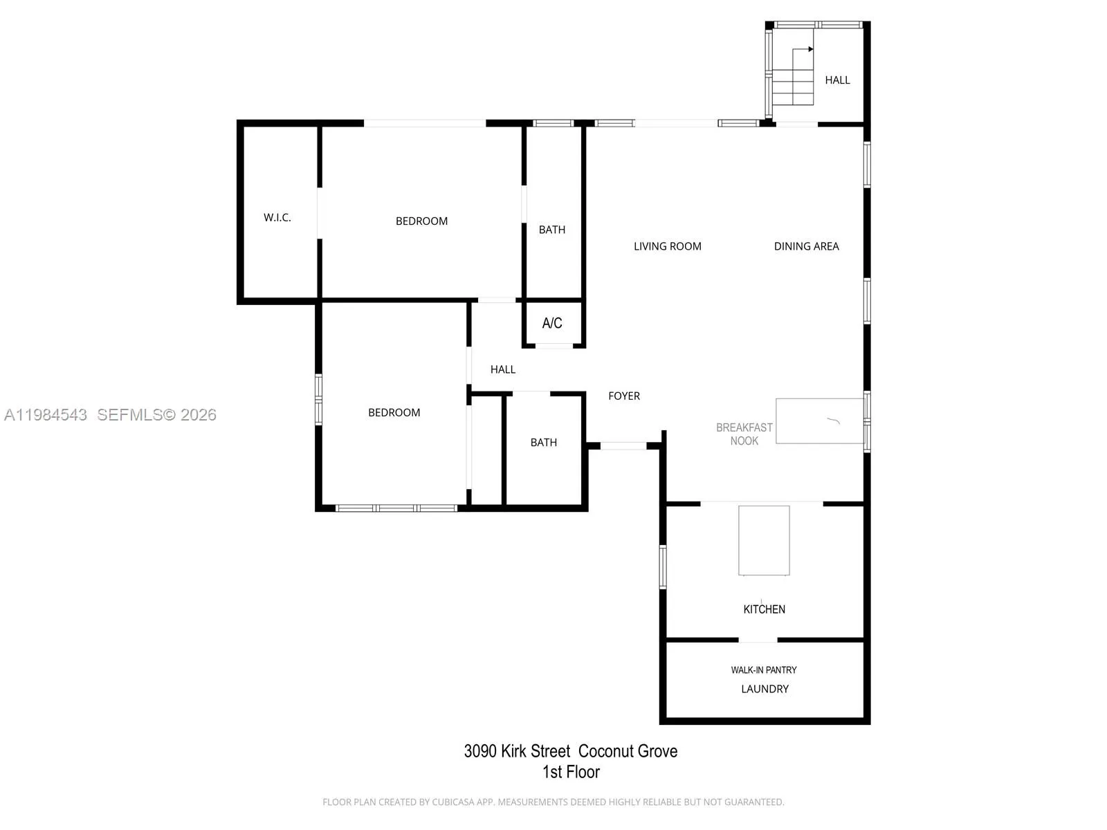 1st level floor plan