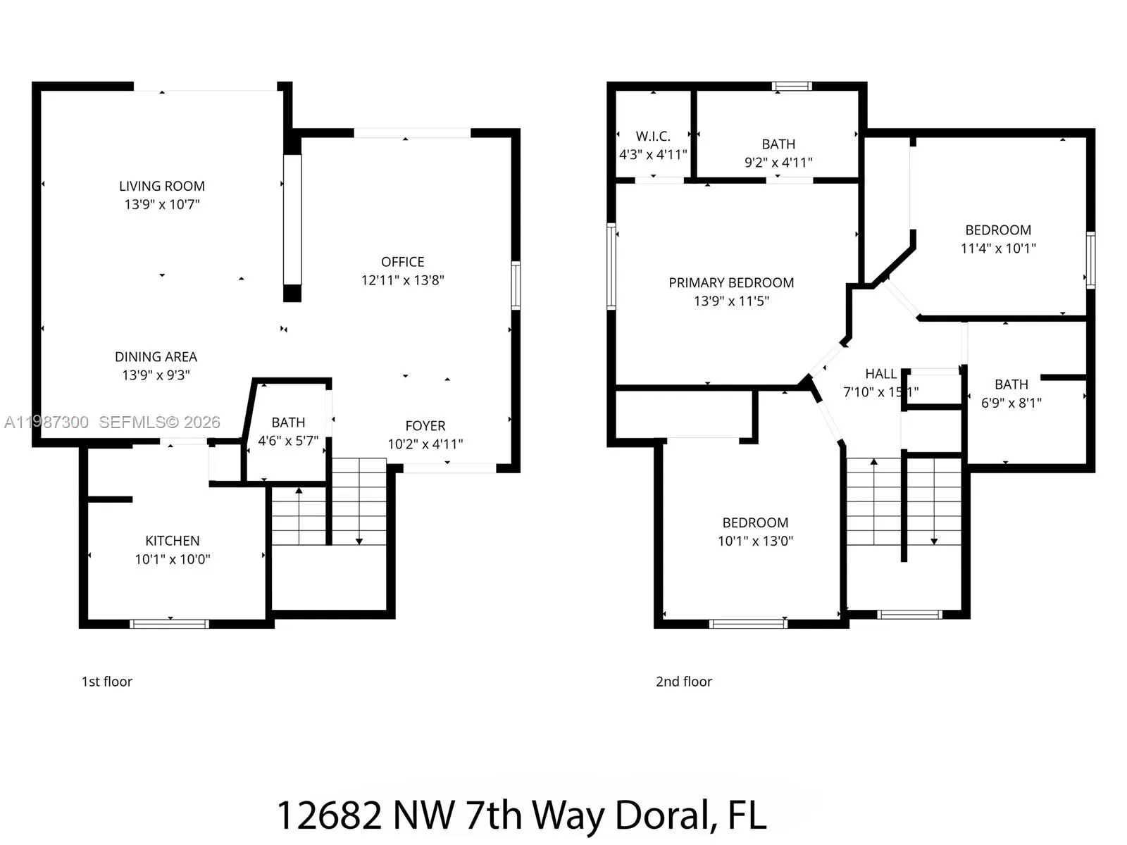 12682 Nw 7th Way, Miami, Florida 33182, Miami, Florida 33182, 3 Bedrooms Bedrooms, ,2 BathroomsBathrooms,Residential,For Sale,12682 Nw 7th Way, Miami, Florida 33182,A11987300