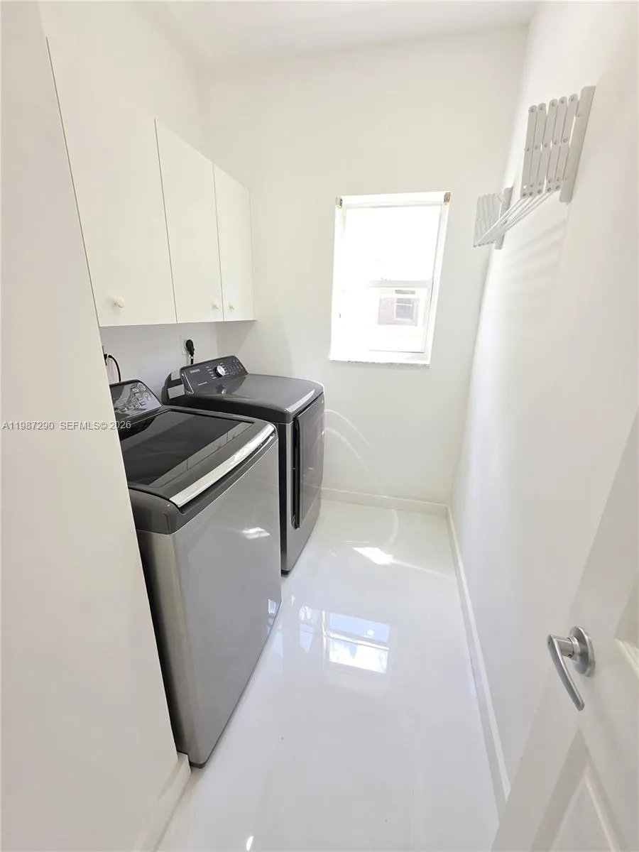 LAUNDRY ROOM -WASHER AND DRYER