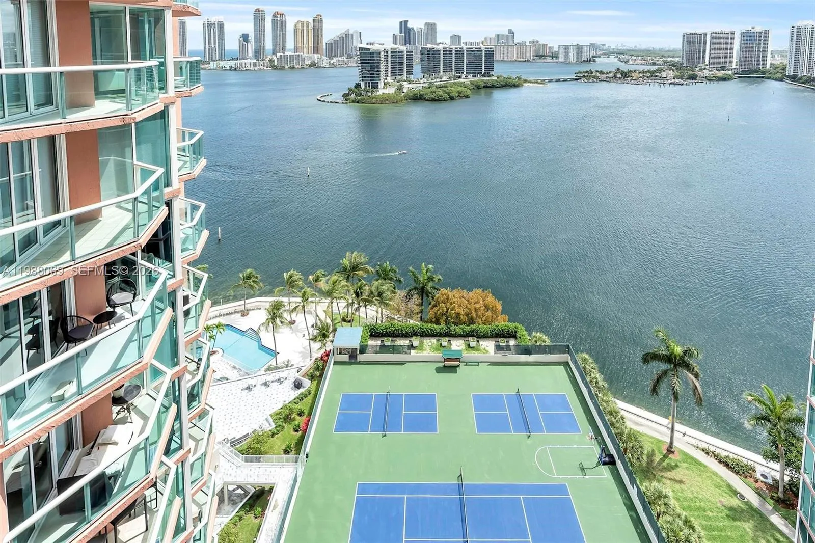 View from the balcony