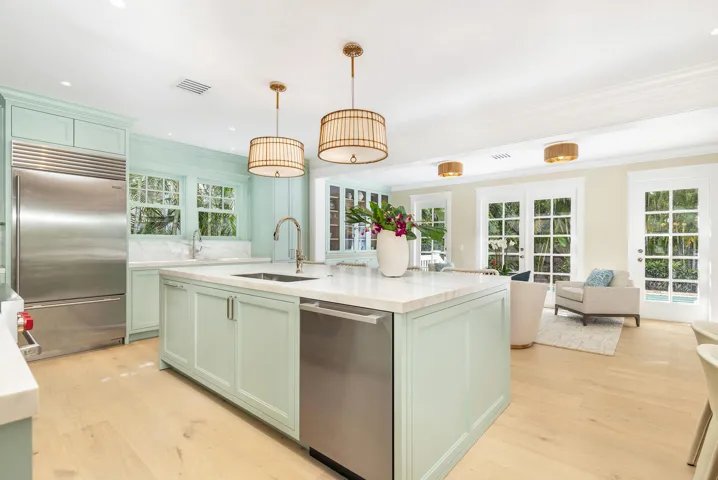 Kitchen and Family Room