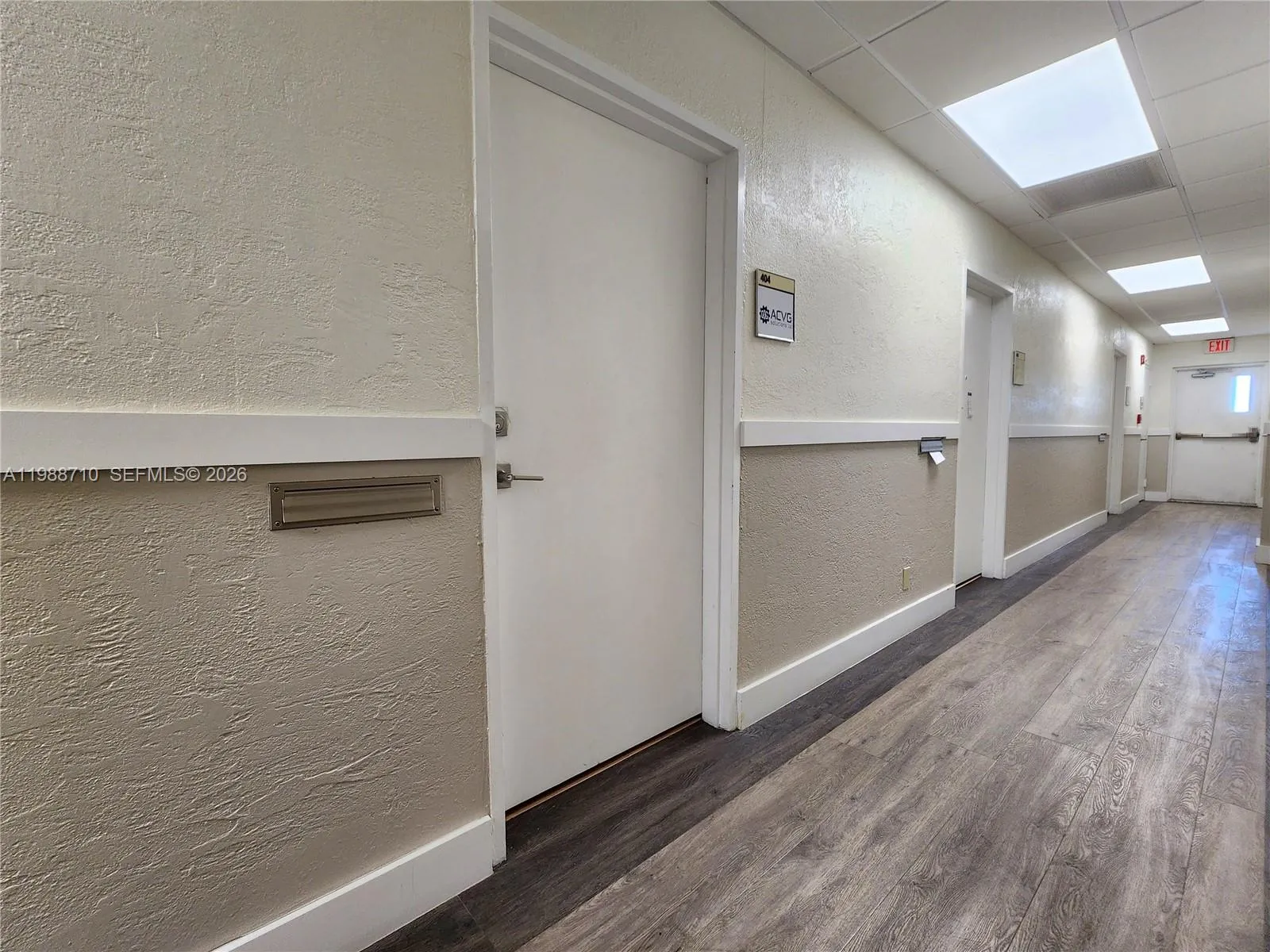 Office Entrance, w Mailbox Slot