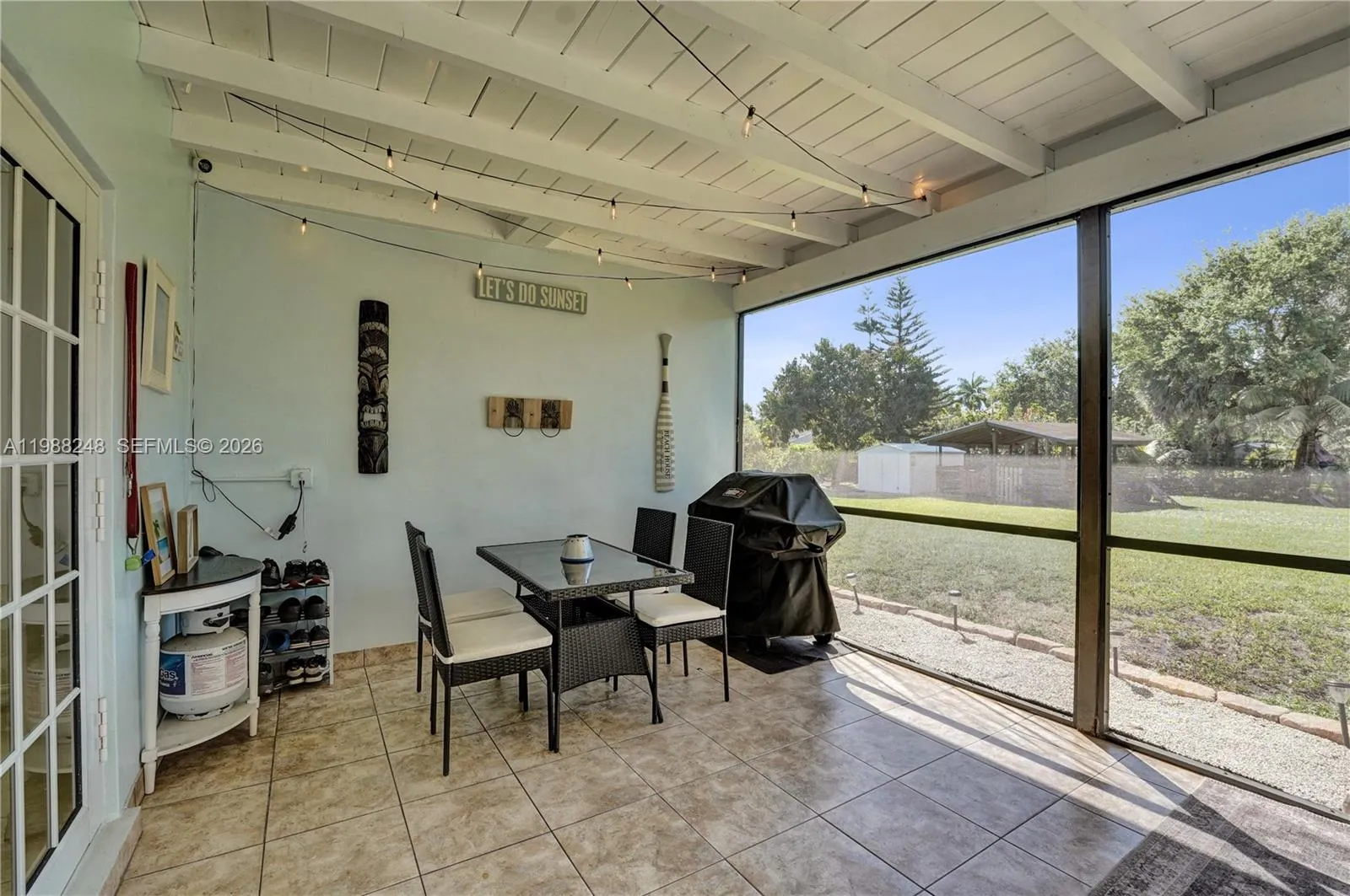 screened patio