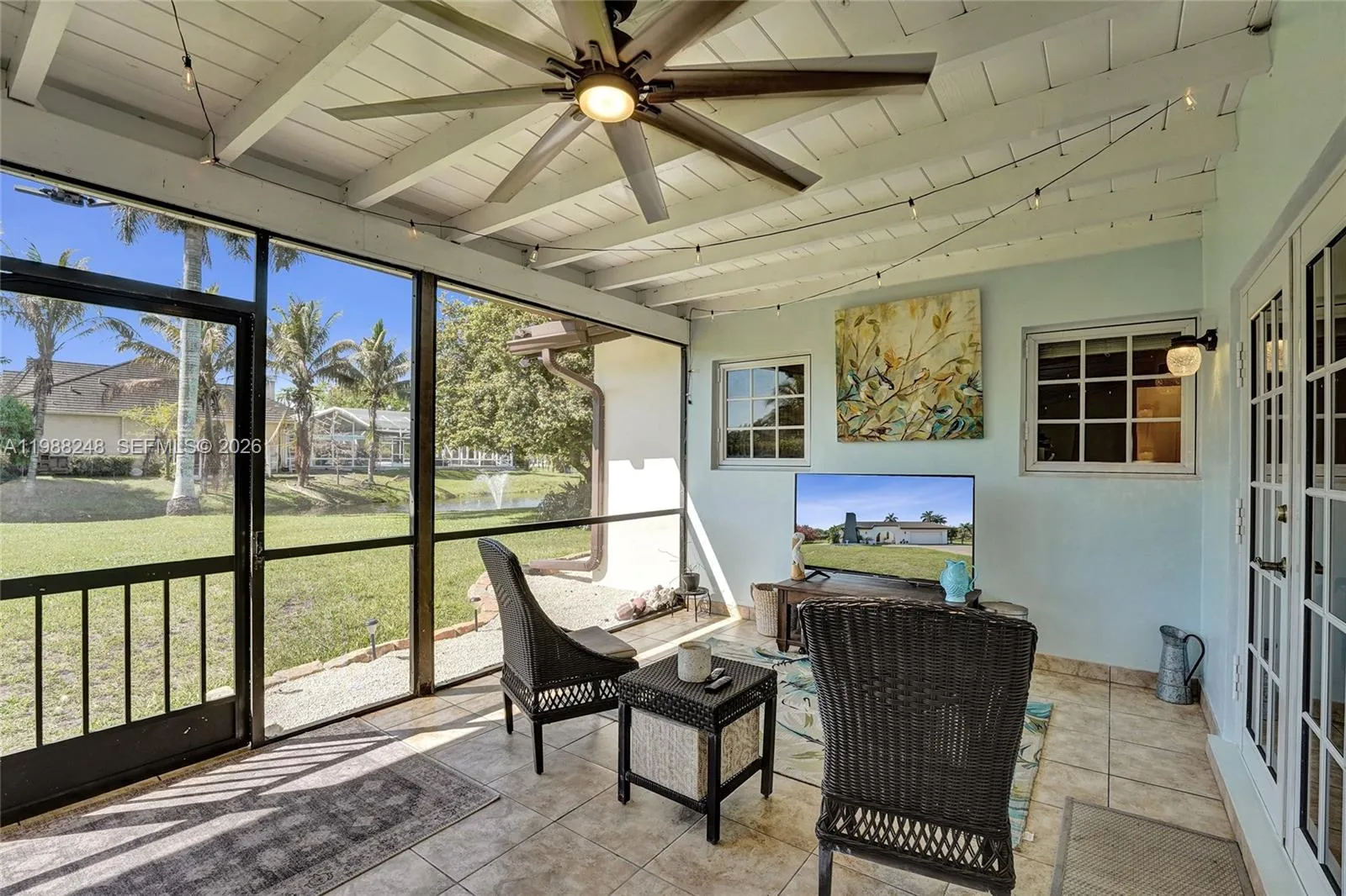 screened patio