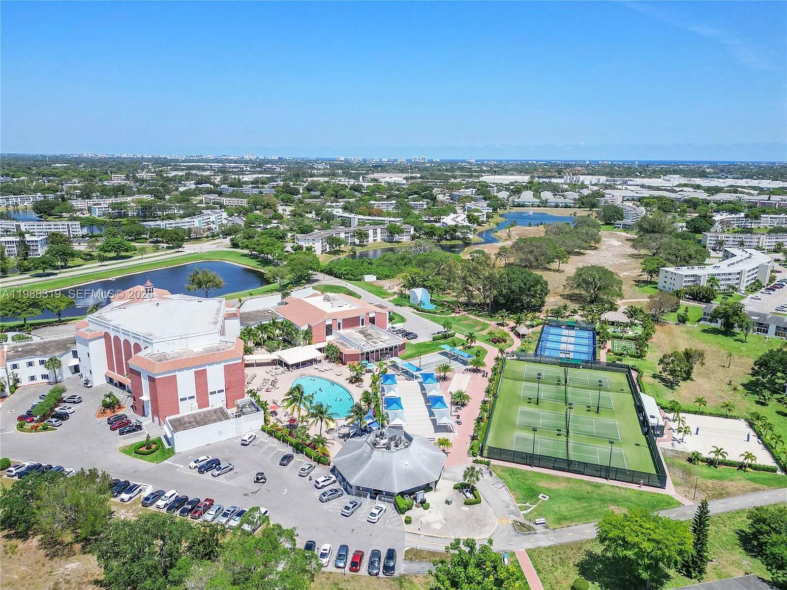 Aerial of Century Village Community