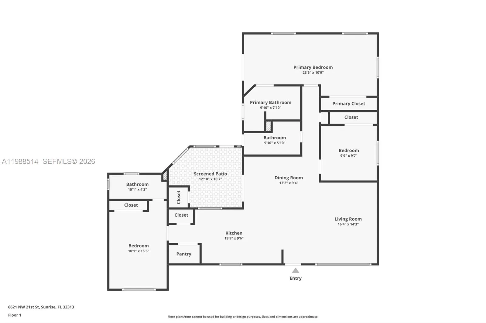6621 Nw 21st St, Sunrise, Florida 33313, Sunrise, Florida 33313, 3 Bedrooms Bedrooms, ,3 BathroomsBathrooms,Residential,For Sale,6621 Nw 21st St, Sunrise, Florida 33313,A11988514