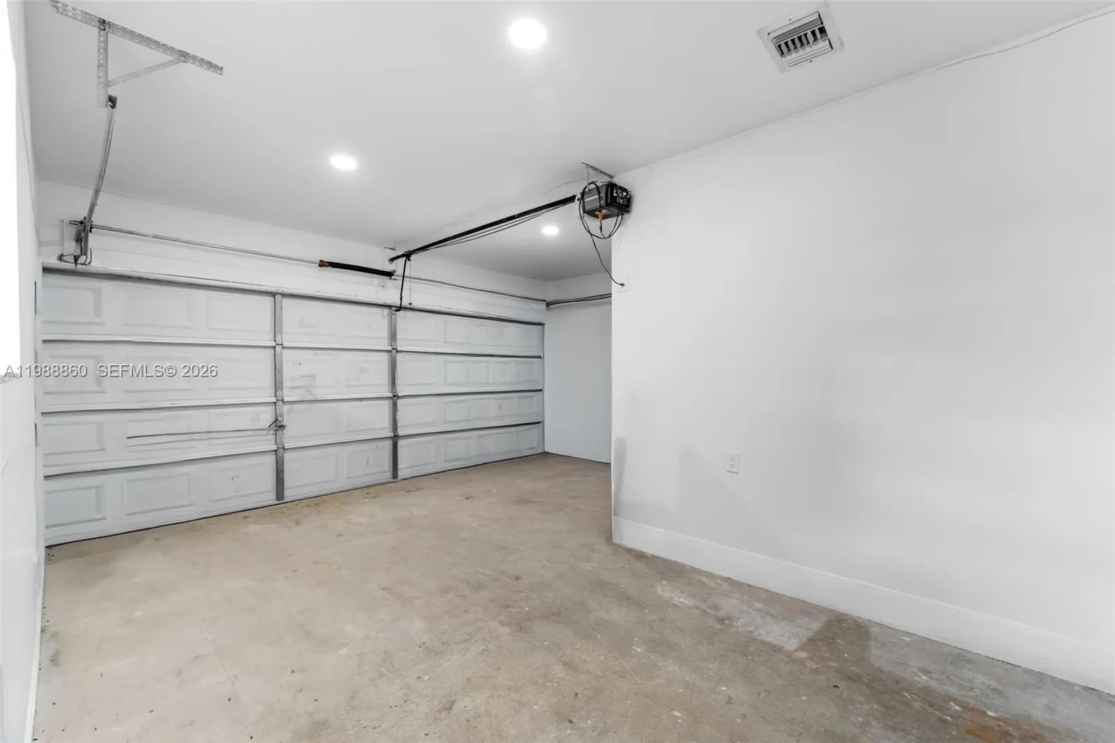 Custom Closet Extends into Garage area, to not make primary room smaller.