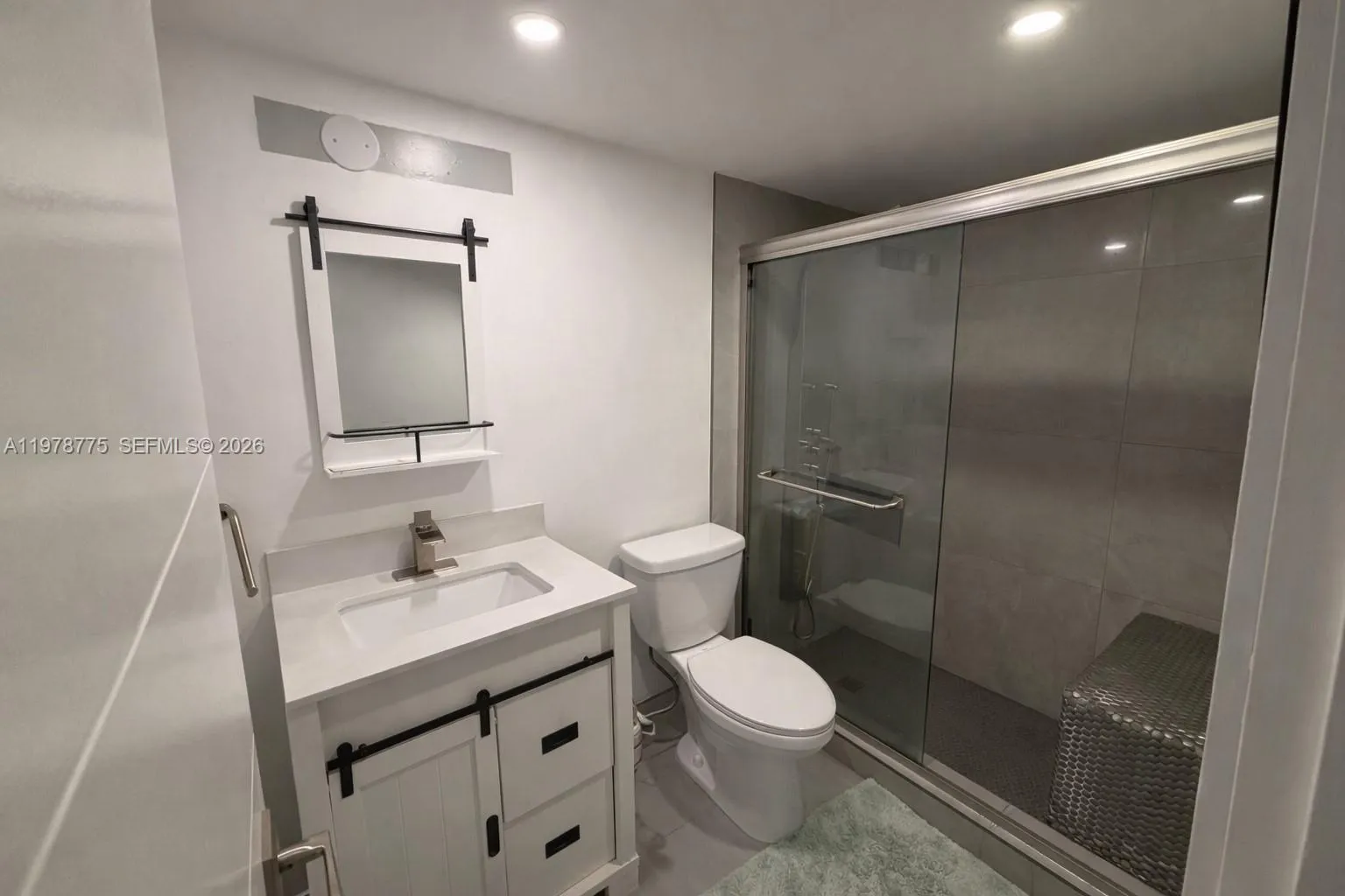 Master bathroom and shower