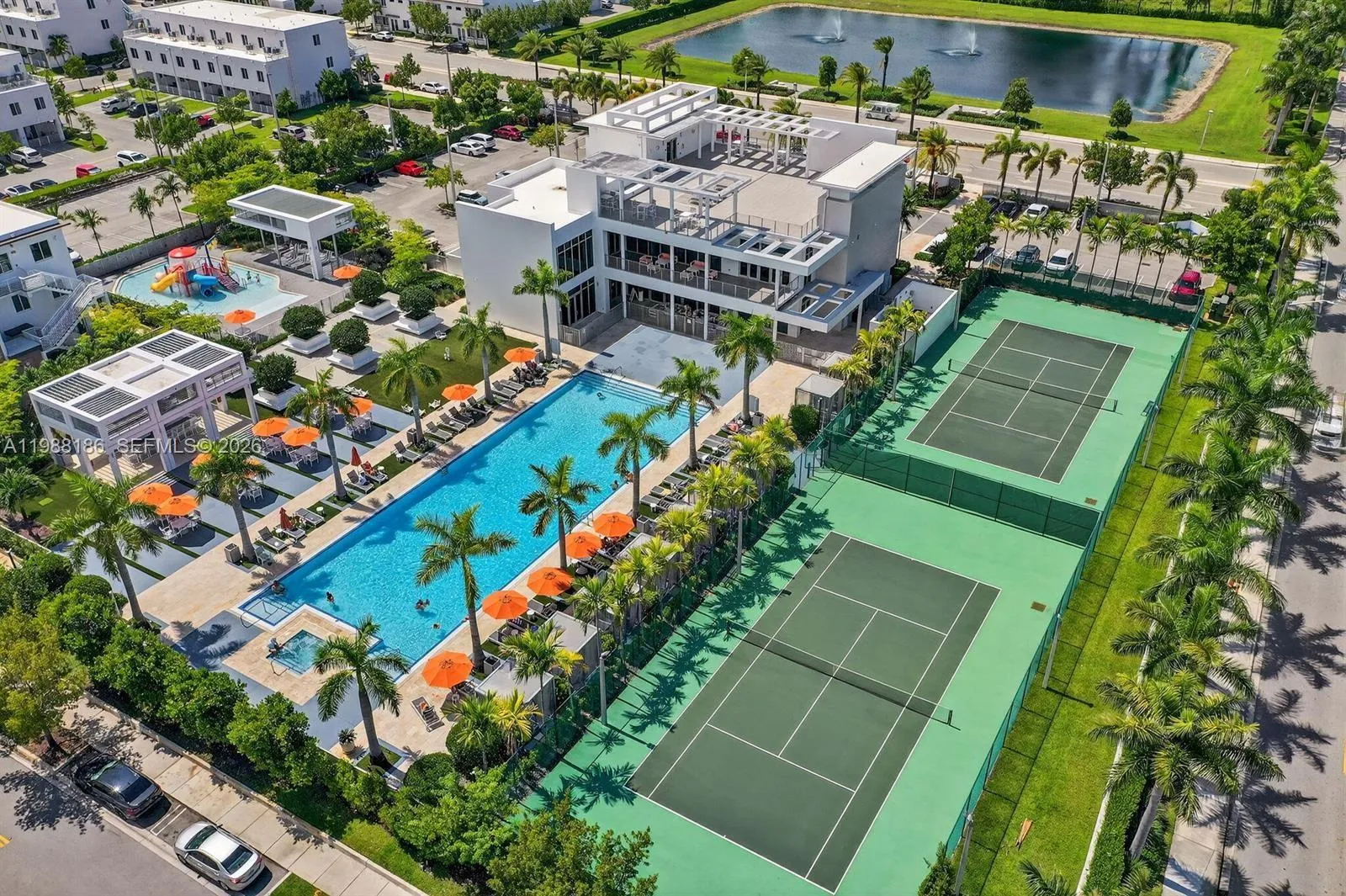 Tennis courts, pool and much more