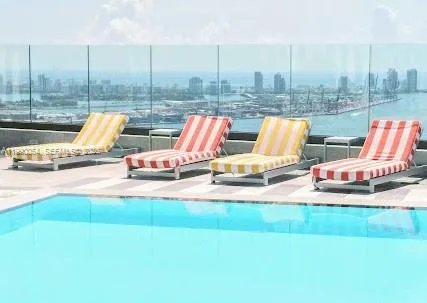Rooftop Pool for Residents