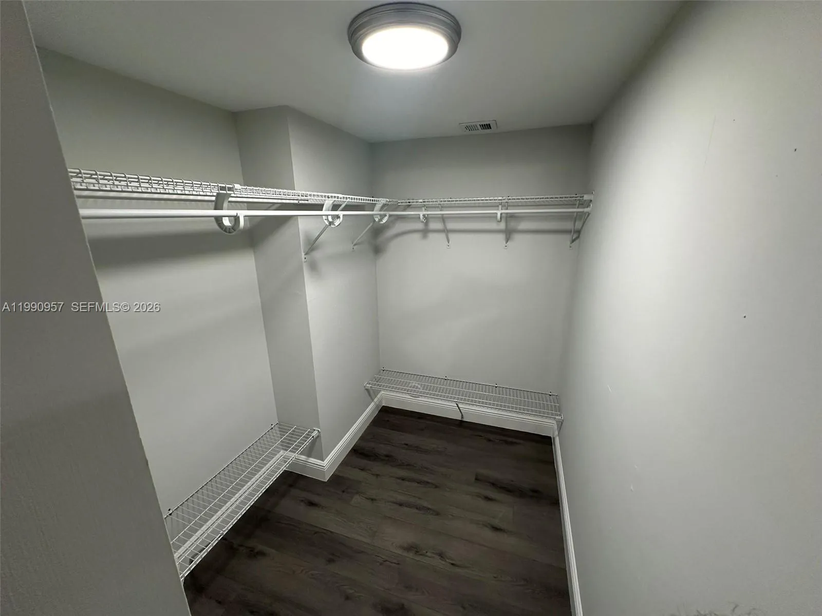 Master Walk-in closet