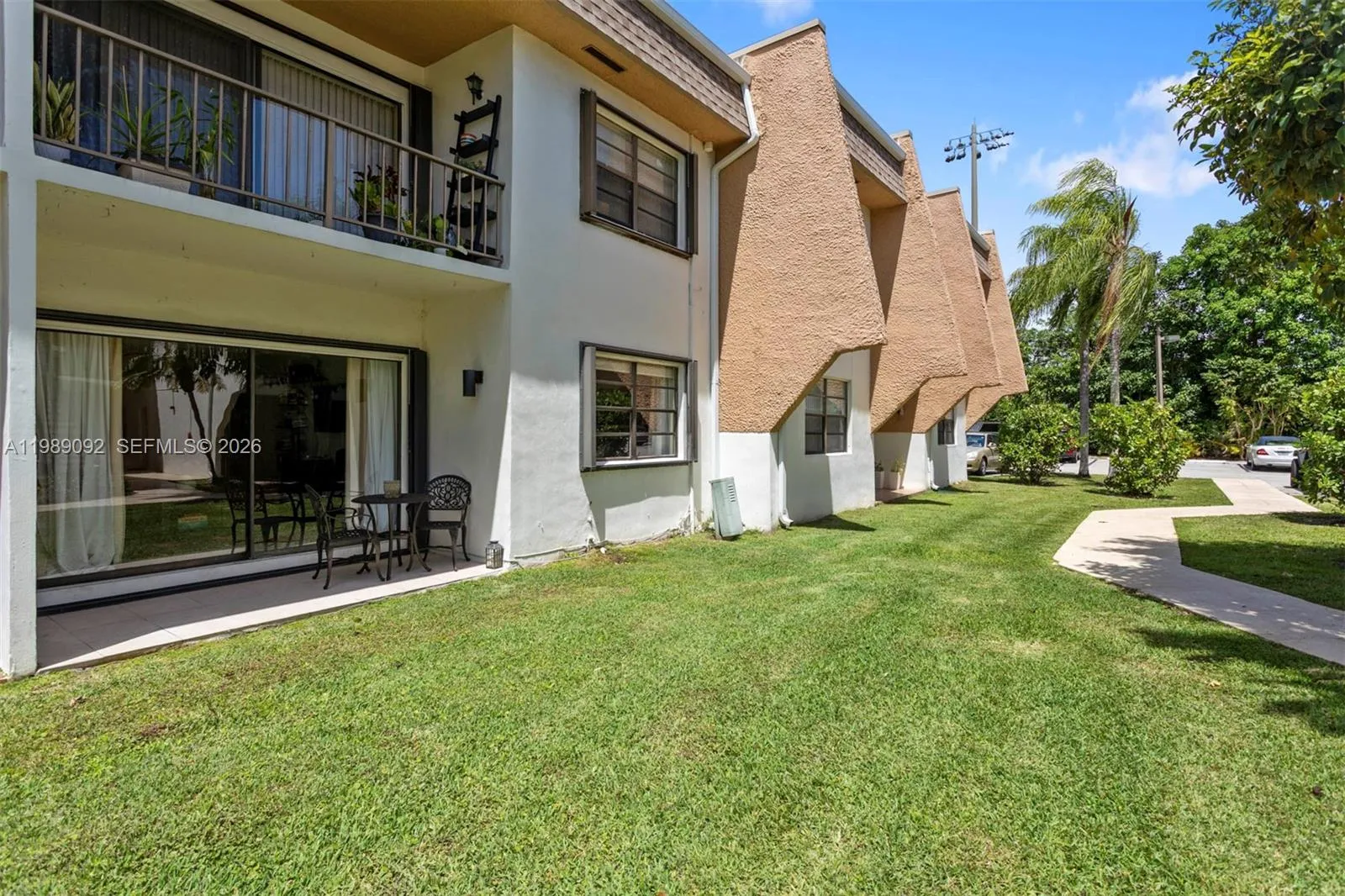 Enjoy you morning coffee in your outside terrace.