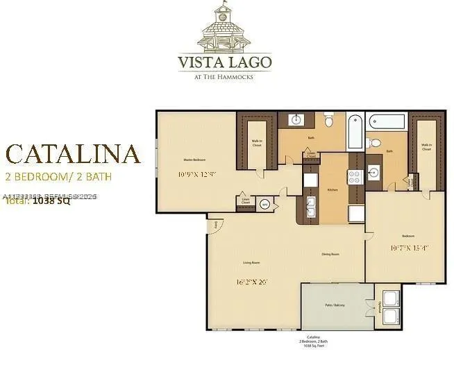 15650 Sw 105th Ln 502, Miami, Florida 33196, Miami, Florida 33196, 2 Bedrooms Bedrooms, ,2 BathroomsBathrooms,Residential Lease,For Rent,15650 Sw 105th Ln 502, Miami, Florida 33196,A11992352