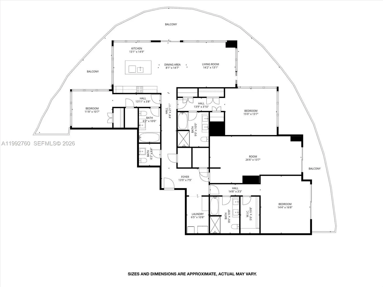 500 Alton Rd 2205, Miami Beach, Florida 33139, Miami Beach, Florida 33139, 4 Bedrooms Bedrooms, ,3 BathroomsBathrooms,Residential Lease,For Rent,500 Alton Rd 2205, Miami Beach, Florida 33139,A11992760