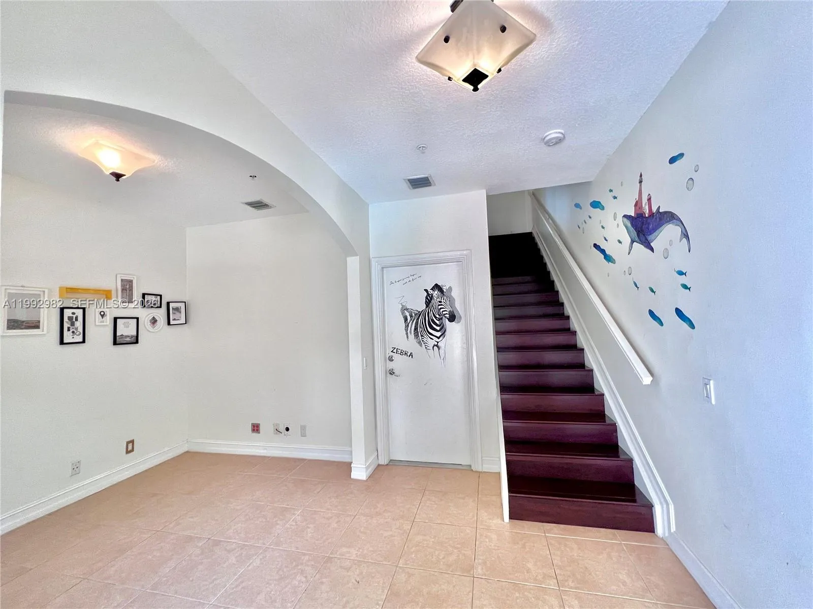 First floor entry/office space