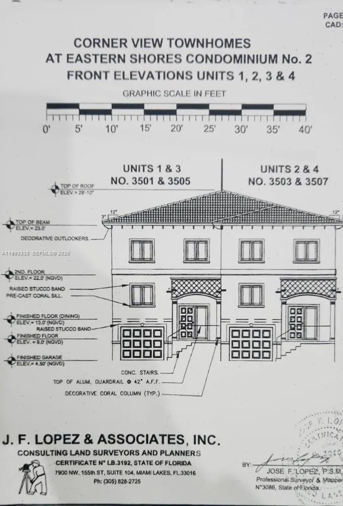 Front of the Stracture