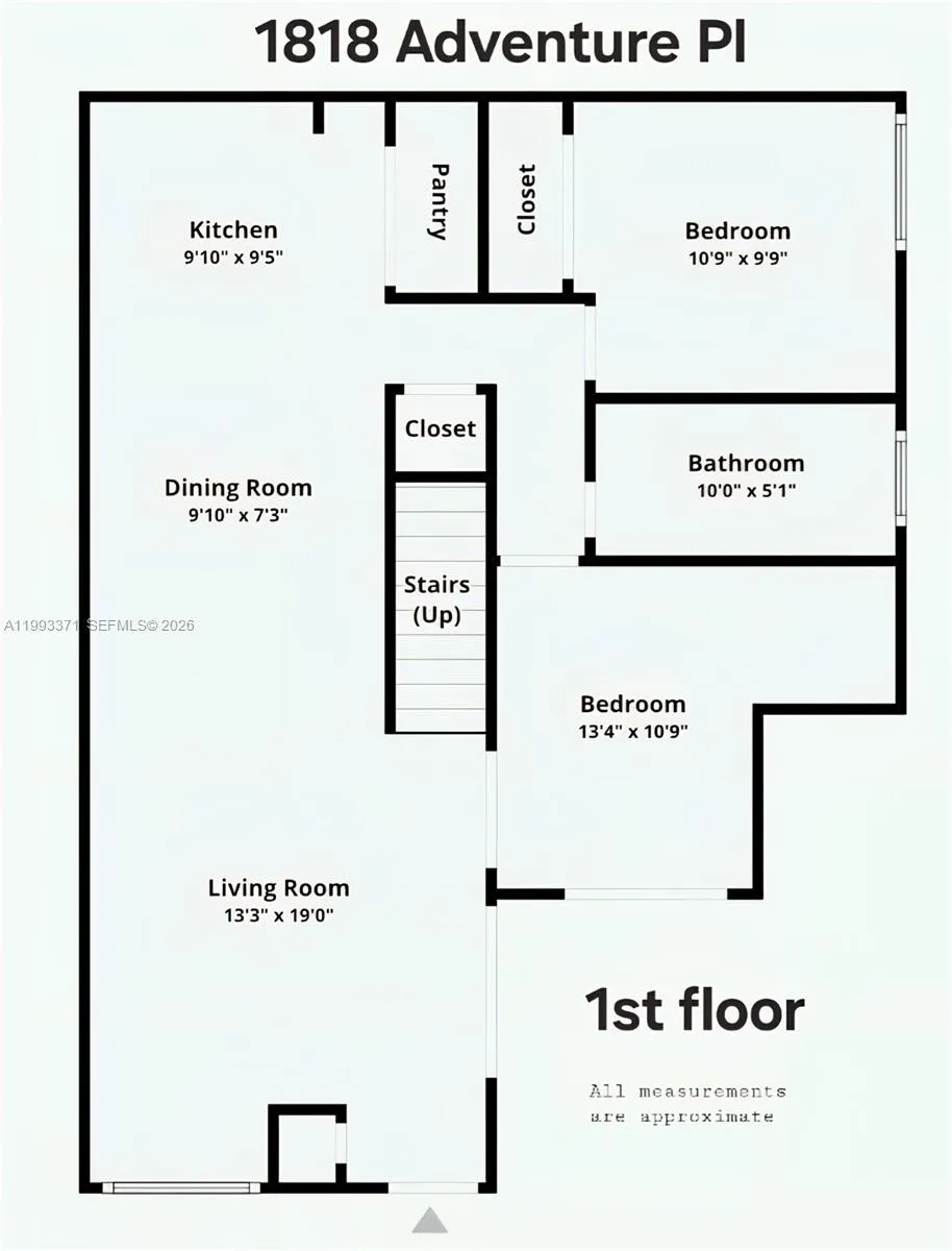 1818 Adventure Pl, North Lauderdale, Florida 33068, North Lauderdale, Florida 33068, 3 Bedrooms Bedrooms, ,2 BathroomsBathrooms,Residential Lease,For Rent,1818 Adventure Pl, North Lauderdale, Florida 33068,A11993371