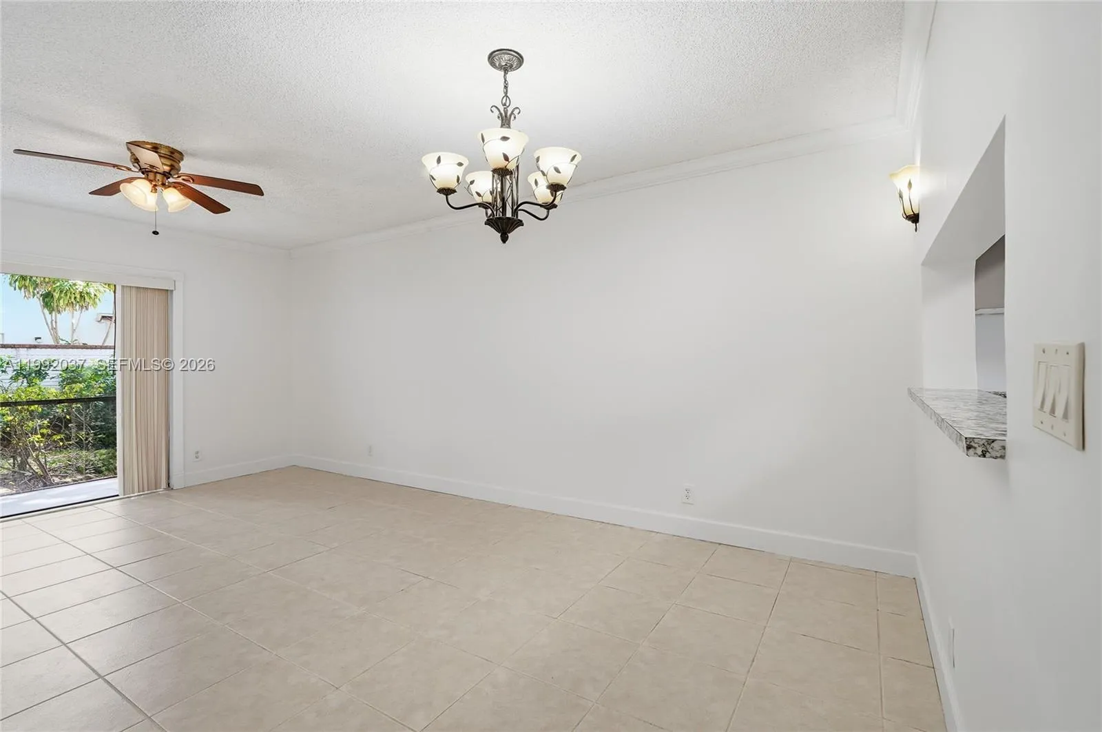 Open dining area with plenty of natural light
