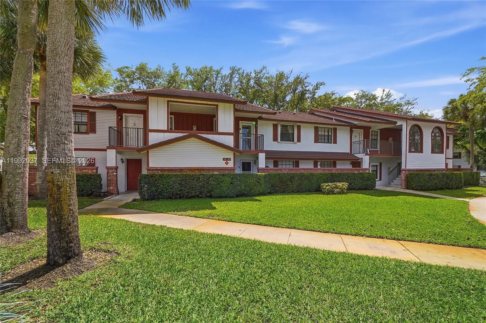 Charming exterior, well maintained