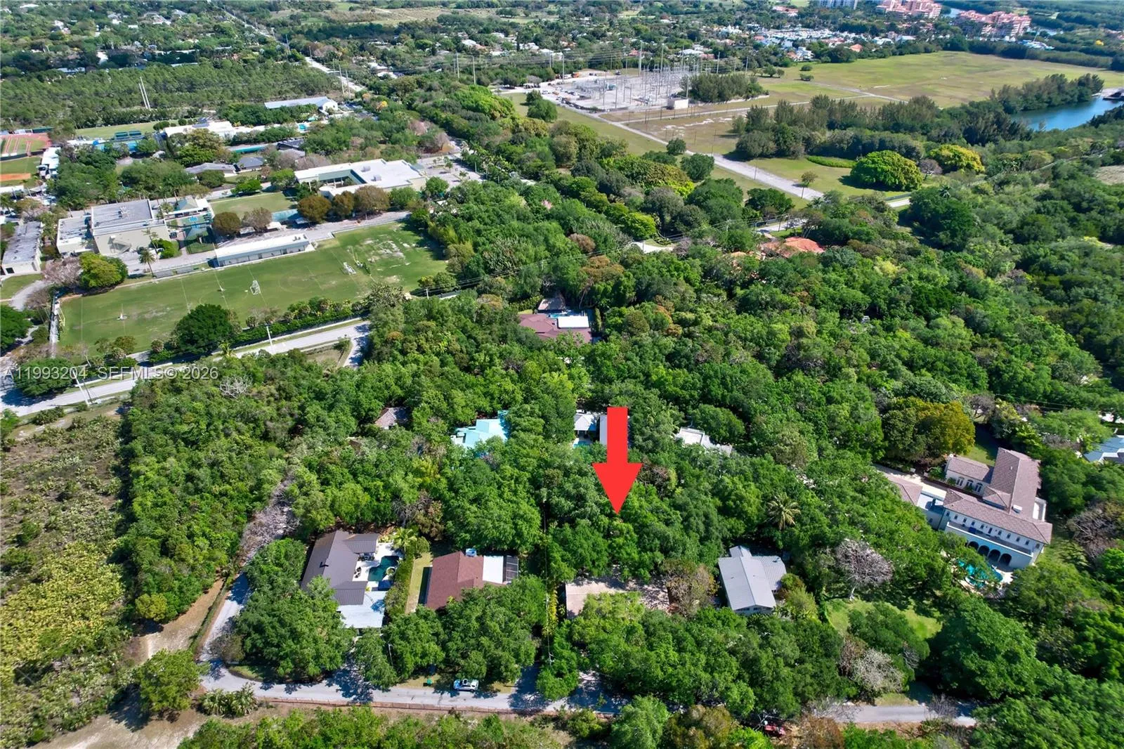 Such a lush, private area