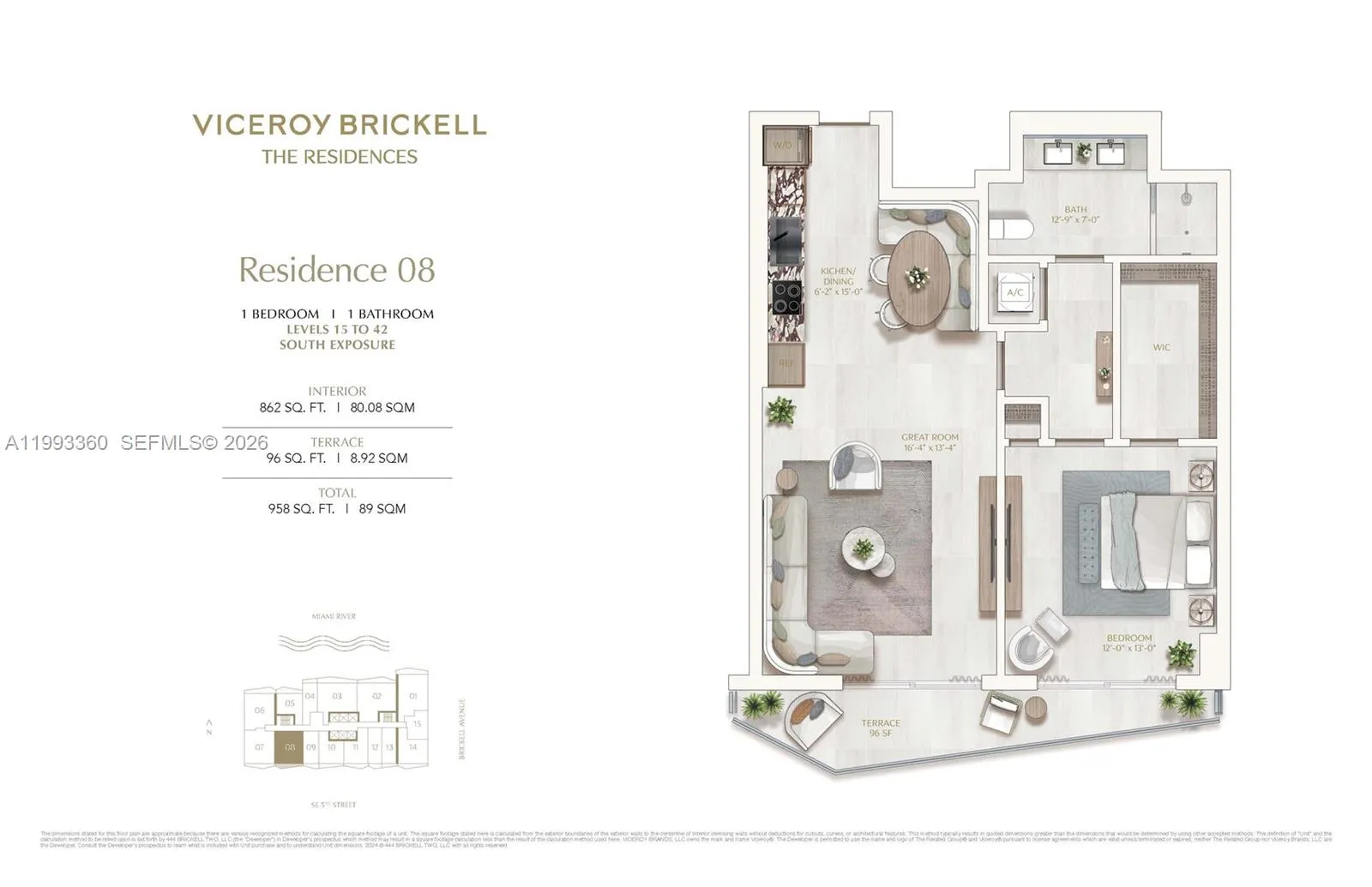77 Se 5th St 1608, Miami, Florida 33131, Miami, Florida 33131, 1 Bedroom Bedrooms, ,1 BathroomBathrooms,Residential Lease,For Rent,77 Se 5th St 1608, Miami, Florida 33131,A11993360