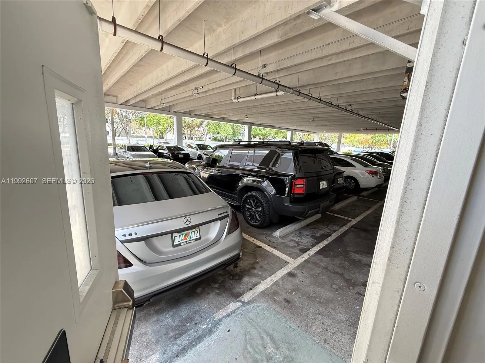 Back Door Entrance to Parking