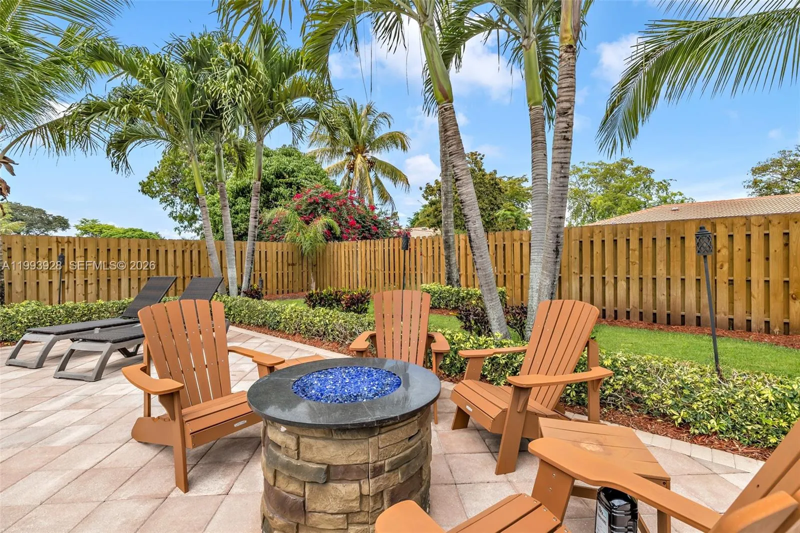 BUILT IN FIREPIT