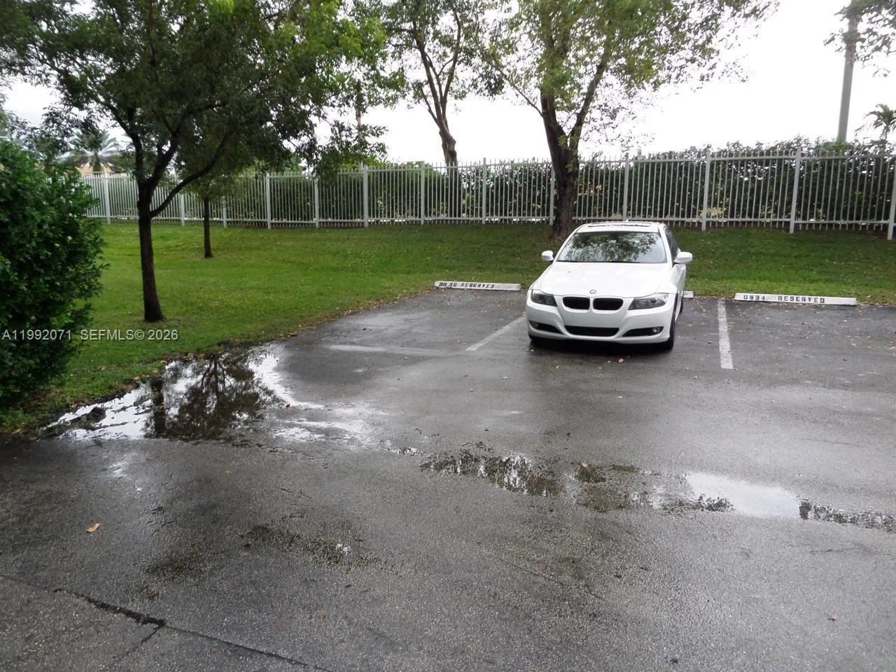 designated parking spot