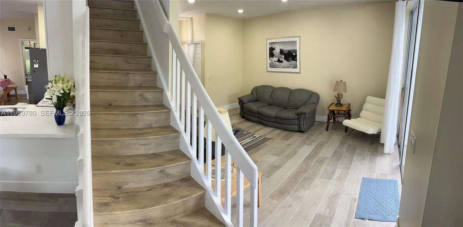 staircase to second floor