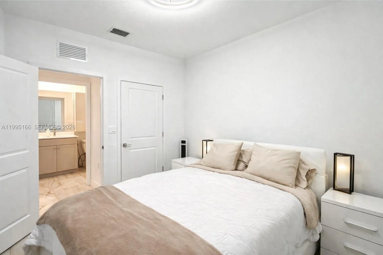 First-floor bedroom perfect for guests, office, or flexibility