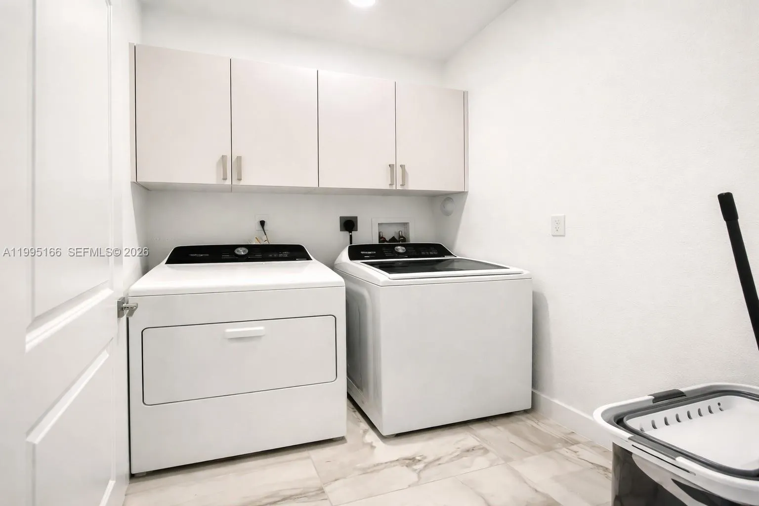 Dedicated laundry room for added convenience