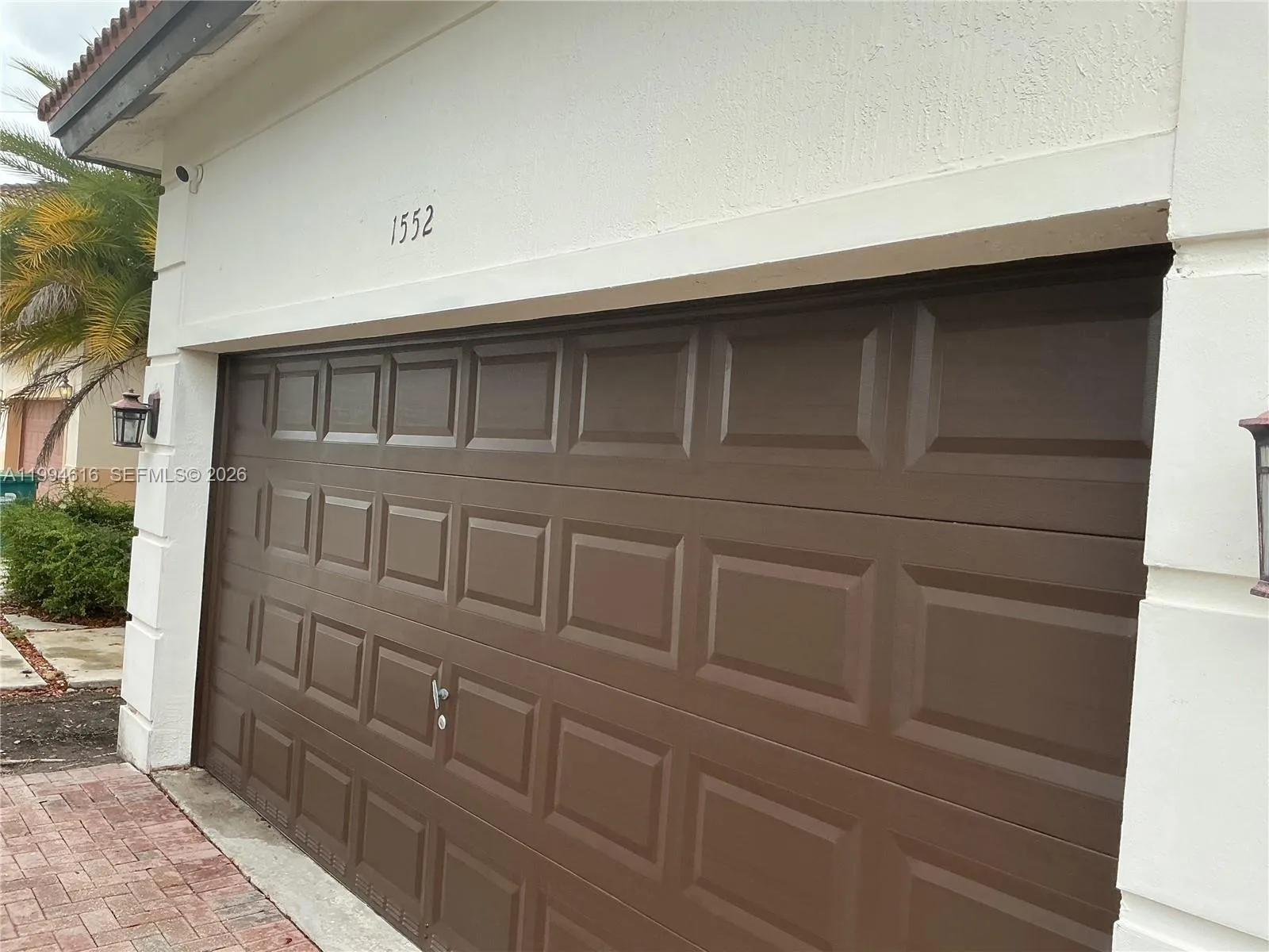 2 car attached garage