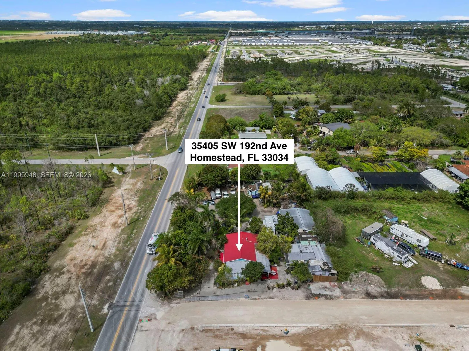 35405 Sw 192nd Ave, Homestead, Florida 33034, Homestead, Florida 33034, ,Commercial Sale,For Sale,35405 Sw 192nd Ave, Homestead, Florida 33034,A11995948