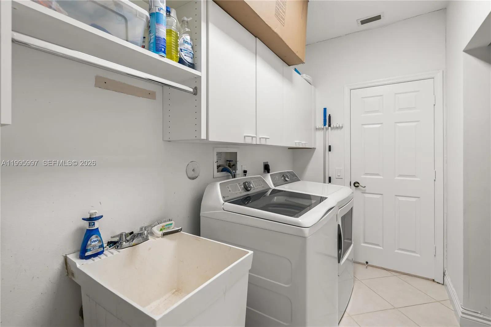 Great room for laundry