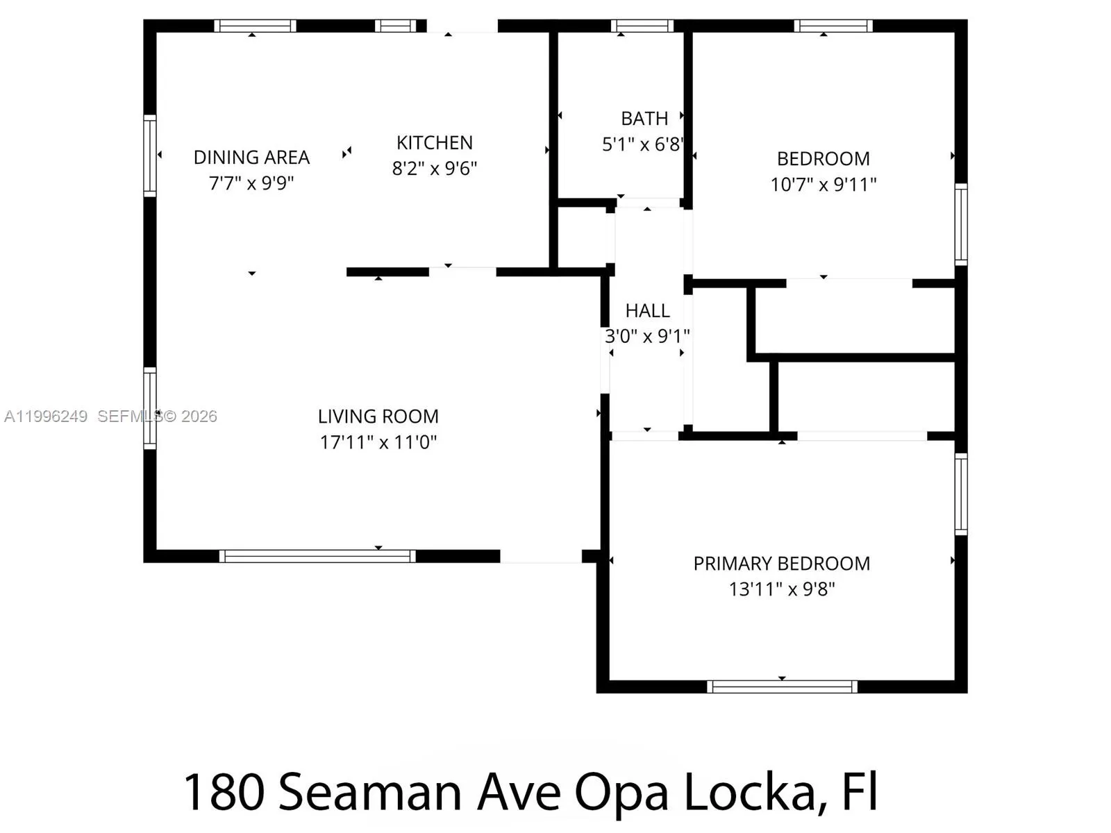 180 Seaman Ave, Opa Locka, Florida 33054, Opa Locka, Florida 33054, 2 Bedrooms Bedrooms, ,1 BathroomBathrooms,Residential,For Sale,180 Seaman Ave, Opa Locka, Florida 33054,A11996249