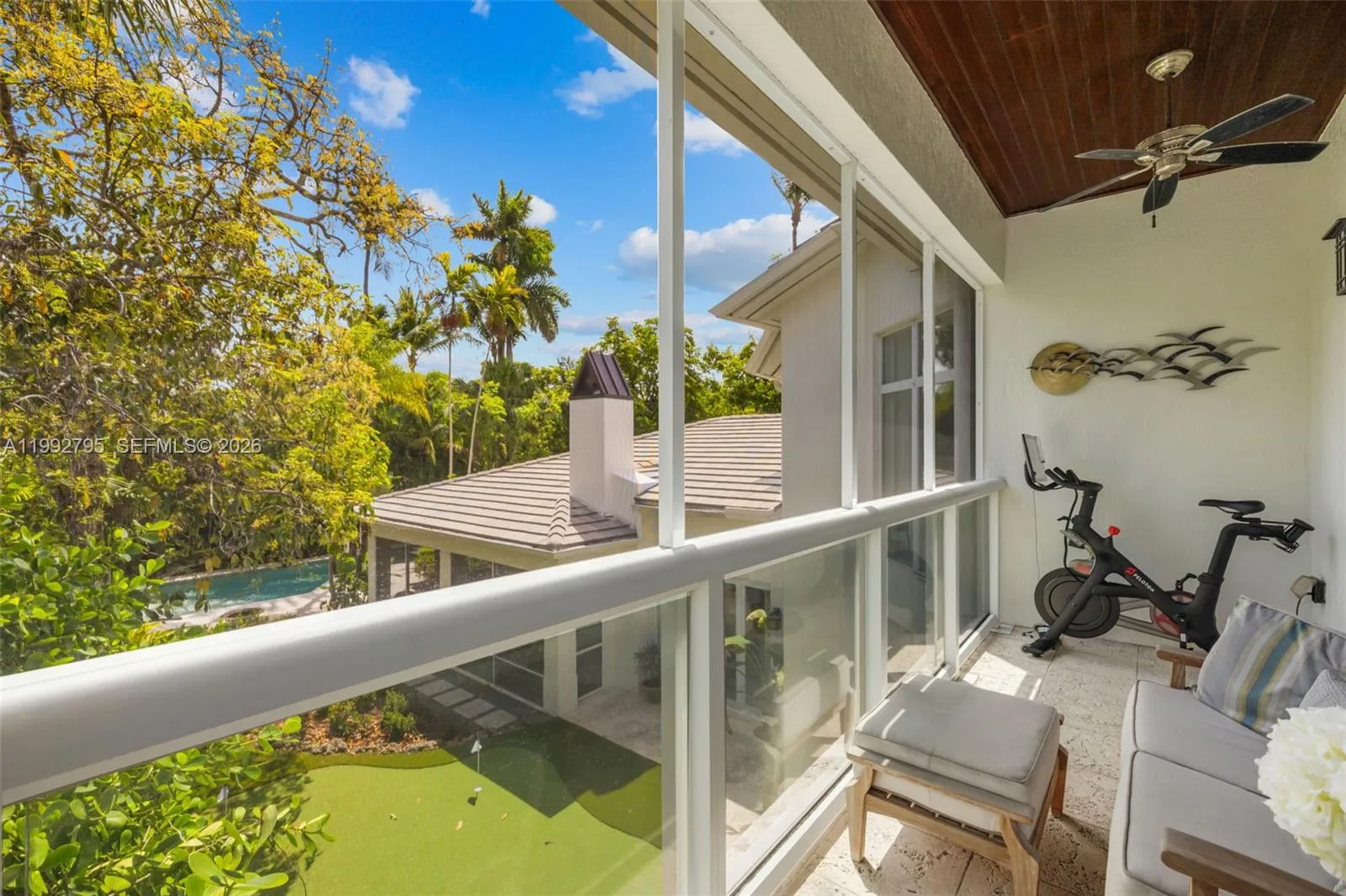Dreamy Screened Balcony off Primary Suite