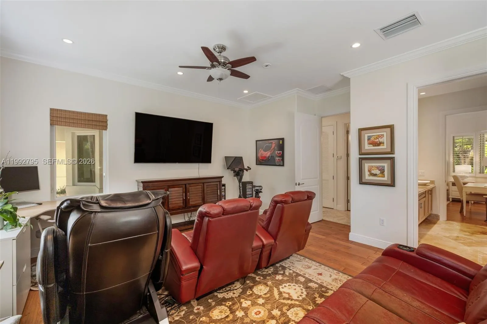 Downstairs 4th Bedroom | Optional Home Theatre