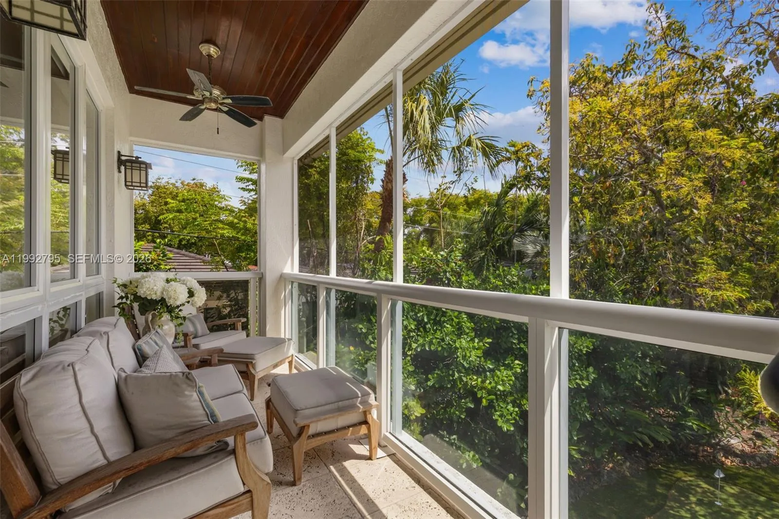 Dreamy Screened Balcony off Primary Suite