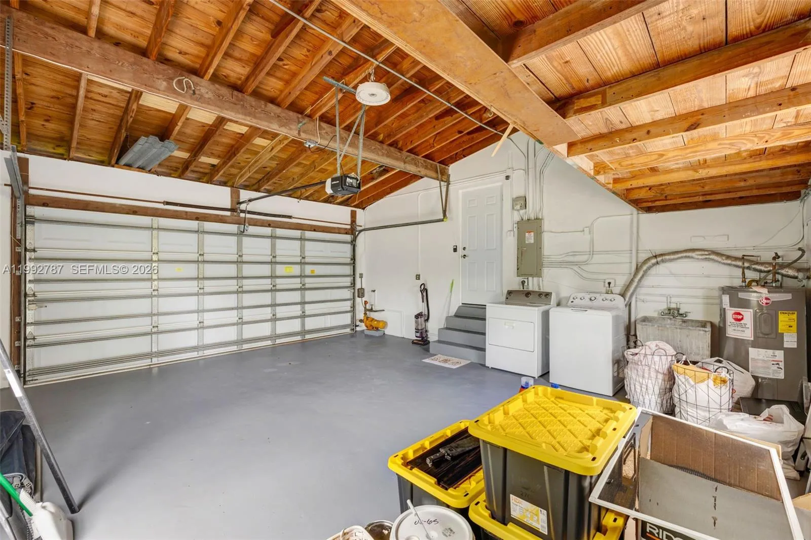 2-car Garage with Storage Loft