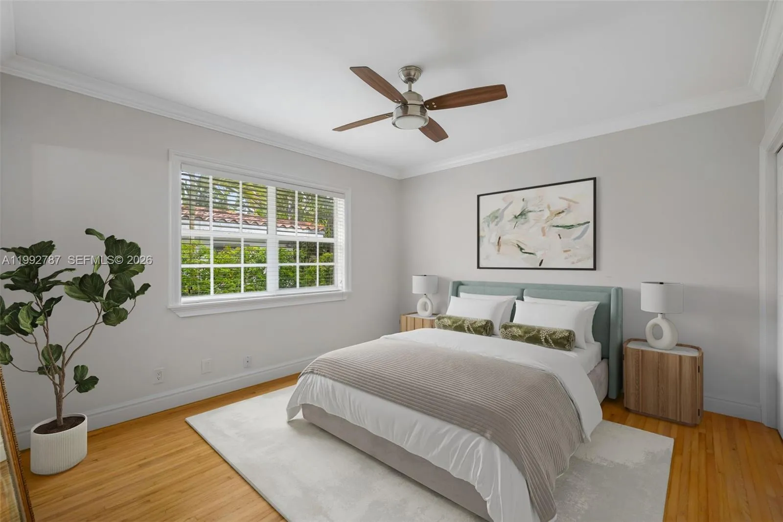 This Bedroom with En-suite is Virtually Staged